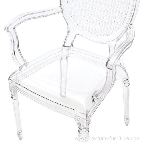 Events Crystal Tiffany Chair Plastic Acrylic Resin Chair